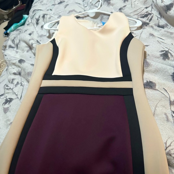 Dress sale ๐ฅ๐ฅ 2/$25 Color block sheath dress by Calvin Klein size 8 - Picture 2 of 7